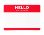 Name tag